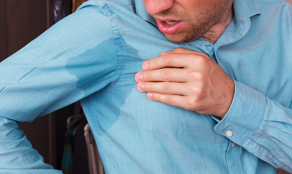 Eliminating excessive sweating